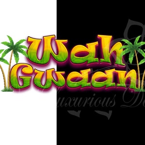 Jamaican Clipart Wah Gwaan