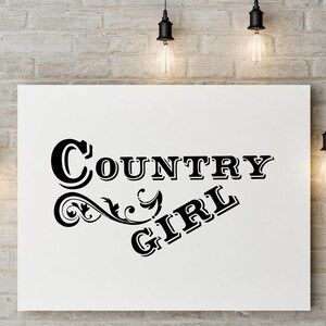 Instant Download Clipart Country Girl  SVG PNG High Quality  Commercial Use Free Bonus SVG