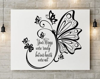 Free Free 334 Butterfly Memorial Svg SVG PNG EPS DXF File