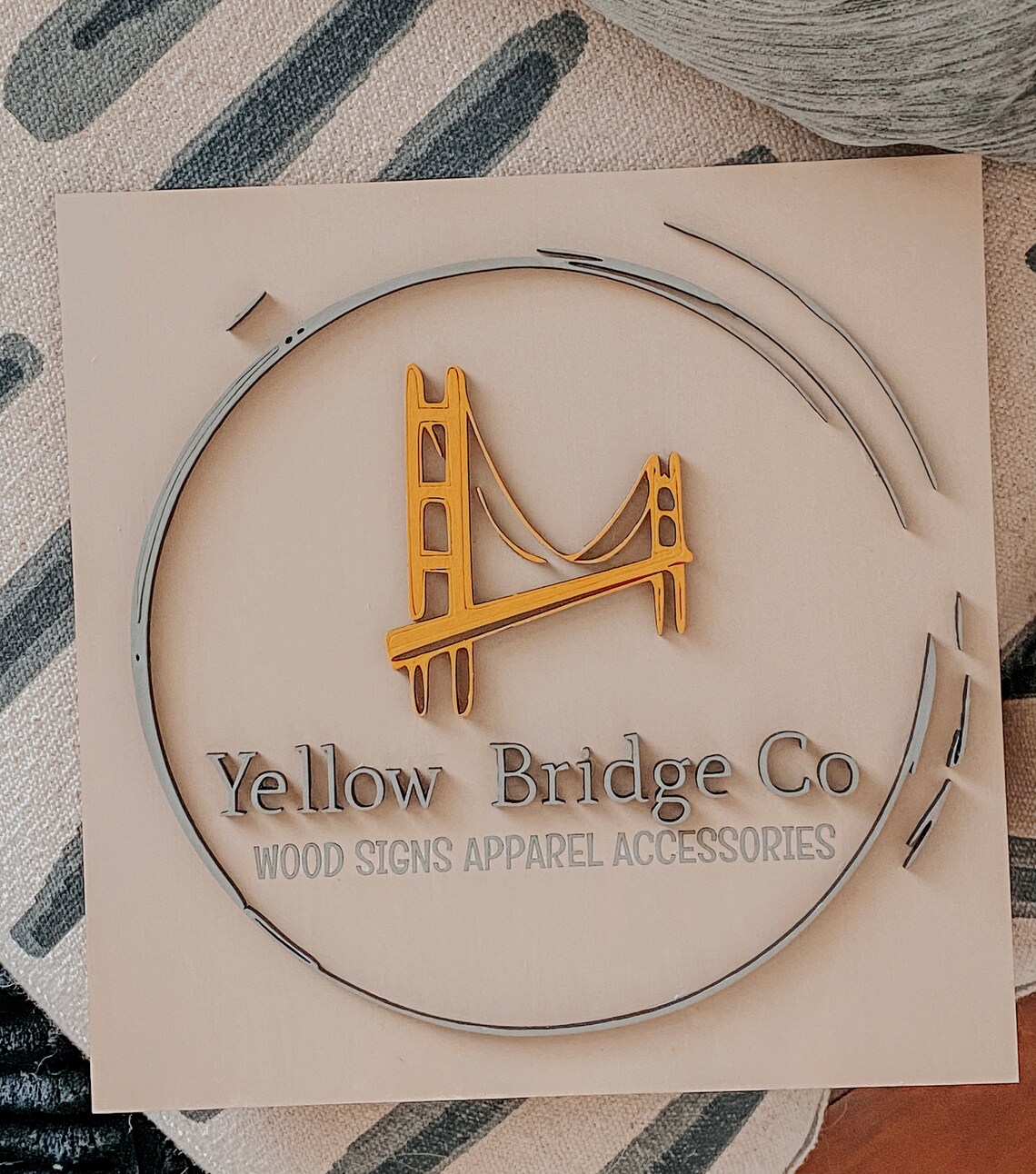 Custom Laser Cut Logo Sign With Raised 3D Design Etsy