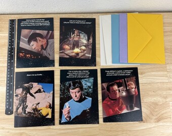 5 Star Trek Happy Birthday V-Day Valentines Greeting Card and Envelopes Trekkie