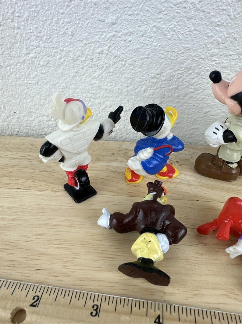 Disney Mickey Mouse Safari / Duck Tales PVC Figure Mixed Lot Darkwing Animal image 7