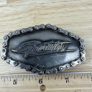 Sportster Ironhead Harley Classic Motorcycle 70s Vintage Belt Buckle
