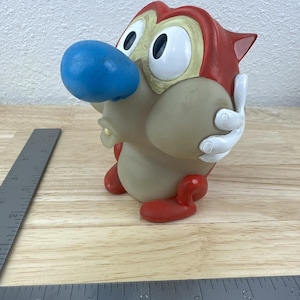 Ren and Stimpy Squirting Spitball Toy Dakin Toys Figure Nickelodeon