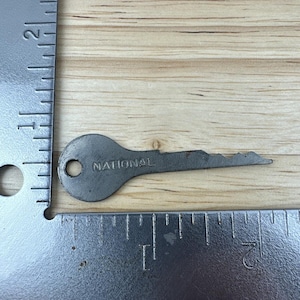 National Cash Register Marked 10X Replacement Vintage Key