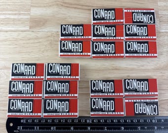 Vintage Conroad Double Edge Razor Blades USA Made Advertising 18 Packs