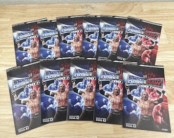 11 WWE Smack Down vs Raw 2007 BRADYGUIDE Mini Guide THQ Game Booklet