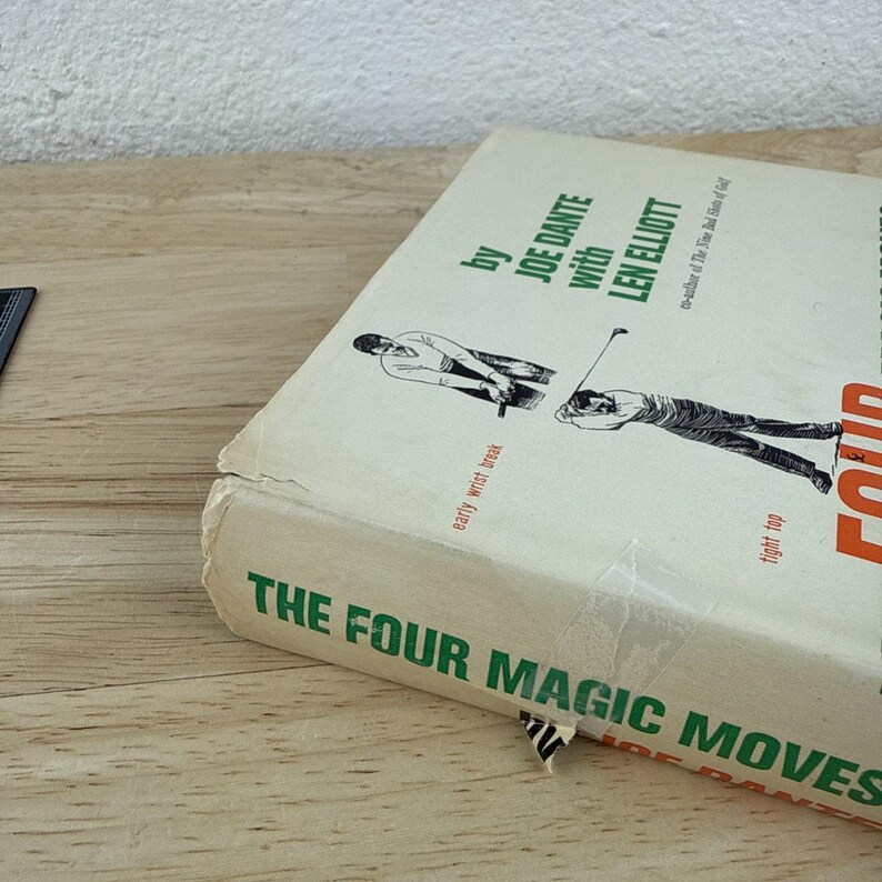 The Four Magic Moves to Winning Golf Joe Dante Len Elliott Hardcover 1962 Rare Bild 5