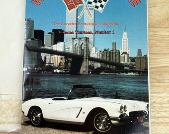 Vette Vues Corvette Magazine Vol 13 #1 August 1984 World Trade Center Bridge WTC