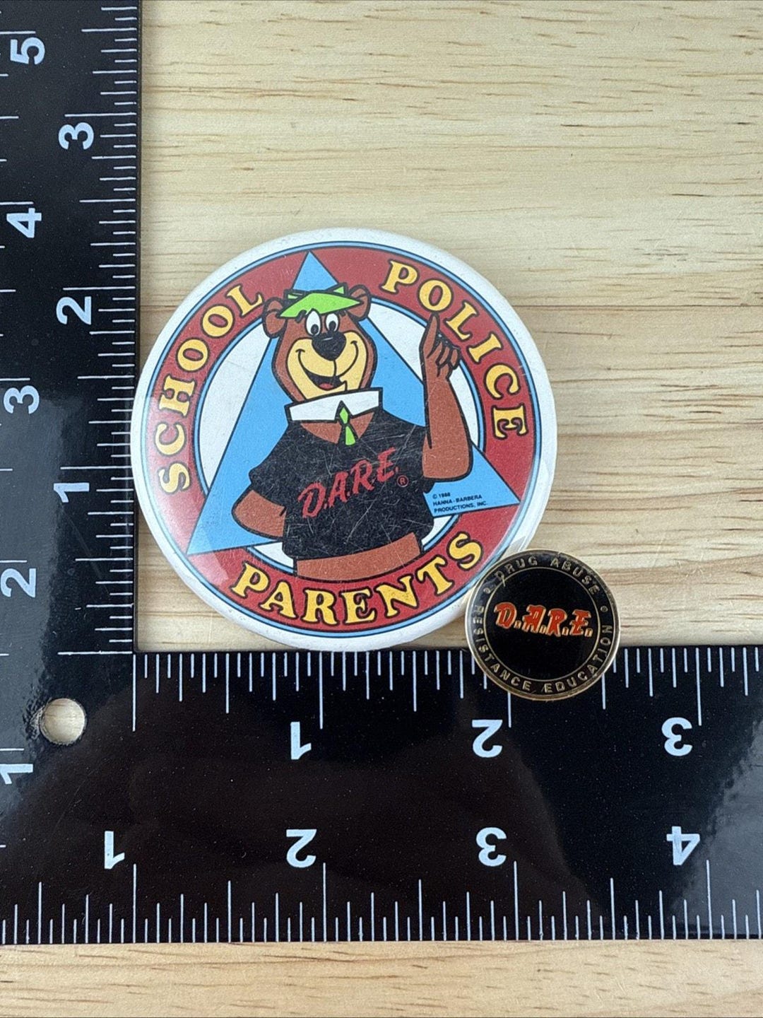 Dare Ribbon 2 D.A.R.E. Drug Abuse Resistance Education Vintage DARE Lapel Pins Lot ...