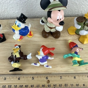 Disney Mickey Mouse Safari / Duck Tales PVC Figure Mixed Lot Darkwing Animal image 2