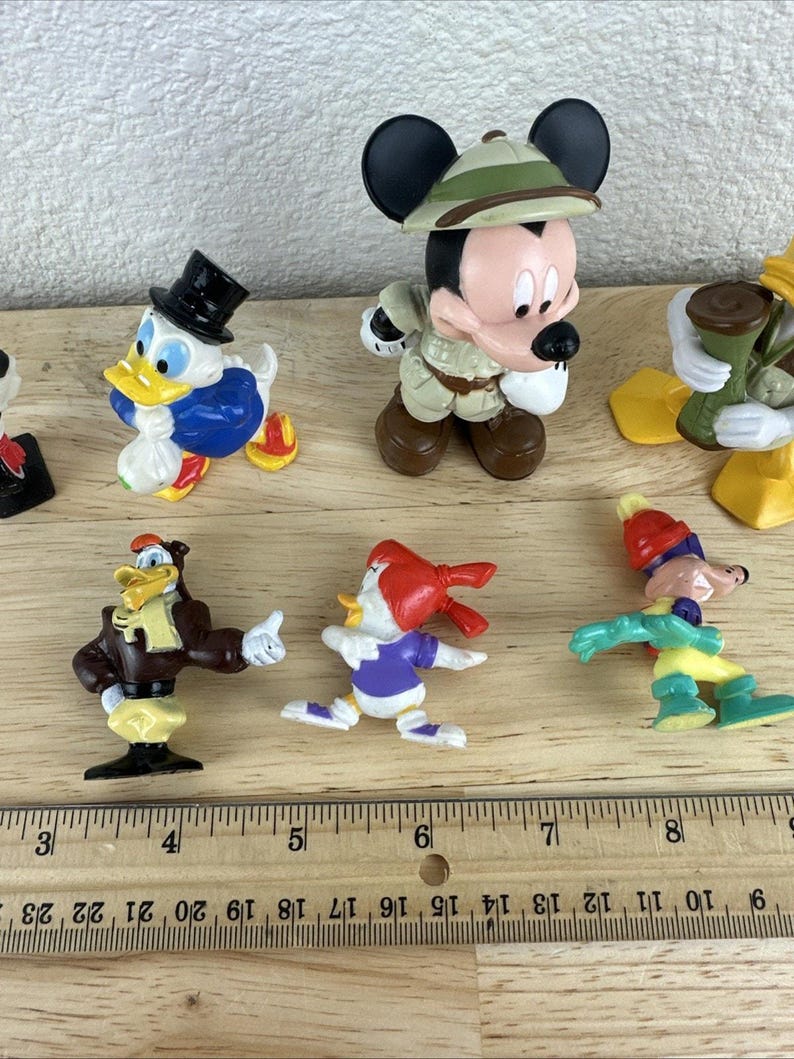 Disney Mickey Mouse Safari / Duck Tales PVC Figure Mixed Lot Darkwing Animal image 2