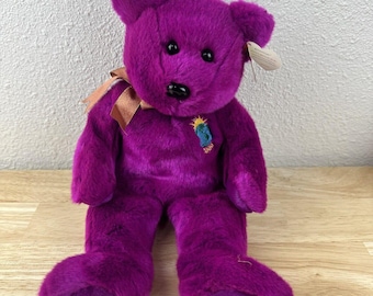 Ty-Beanie Buddy-MILLENNIUM the Bear-Retired-1999
