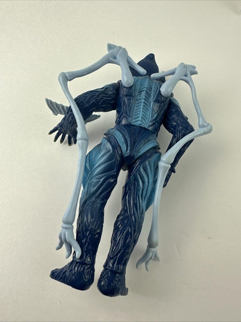 Baboo Evil Space Alien Mighty Morphin Power Rangers 1993 Bandai Figure Bild 3