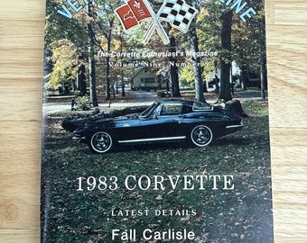 Vette Vues Corvette Magazine Vol 9 #9 March 1981 Fall Carlisle Knoxville Expo