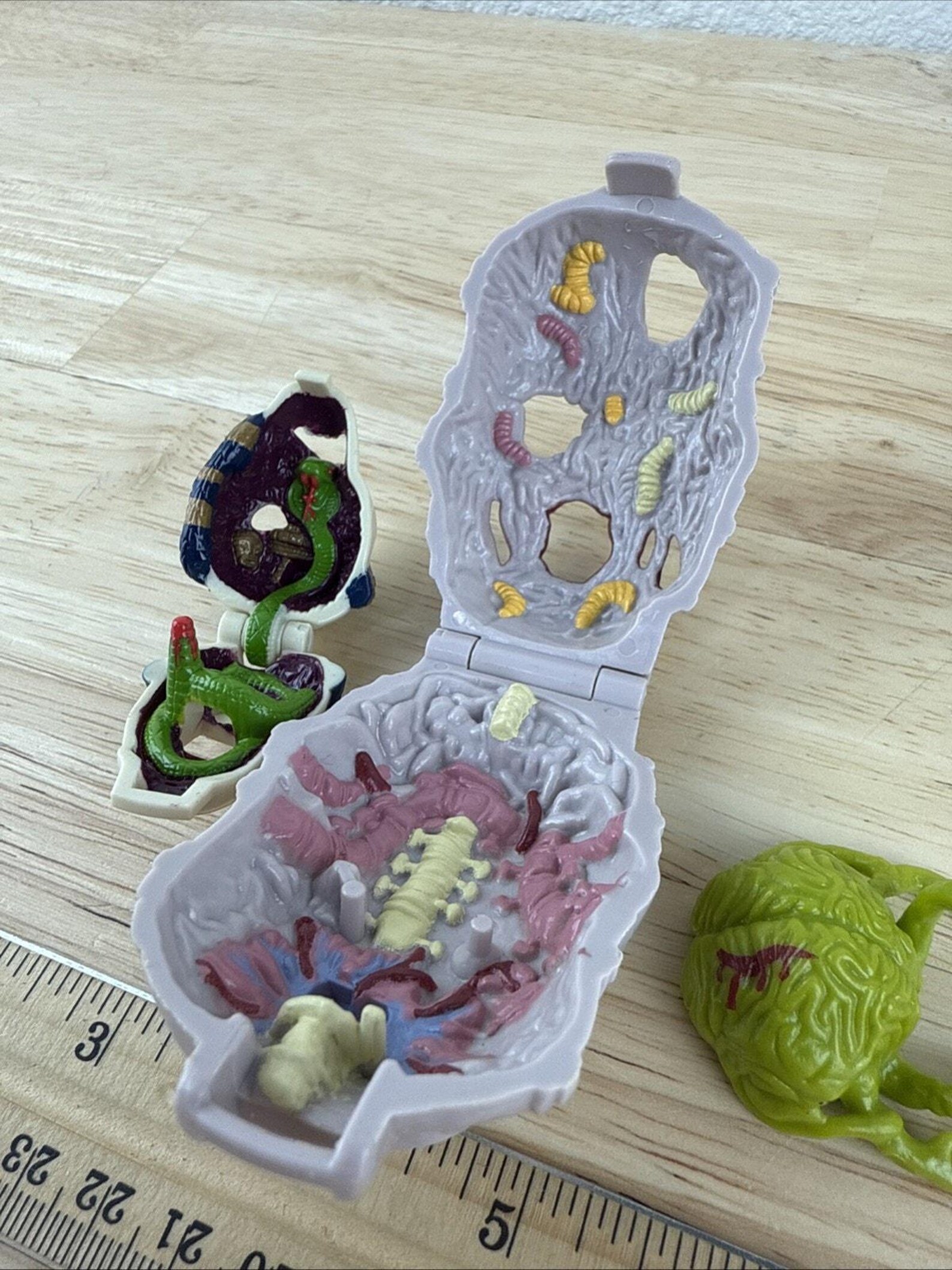 Mighty Max Horror Heads Neutralizes Zomboid Wraptile Bluebird Toys 