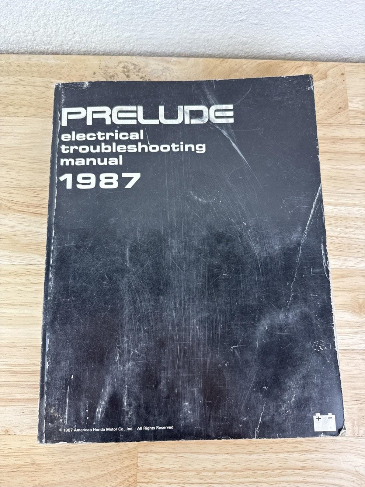 Honda Prelude Service Manual - Etsy