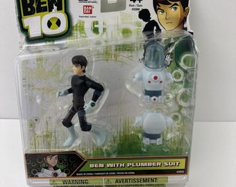 Ben 10 Ultimate Alien Ben Plumber Suit Action Figure Bandai Cartoon Network