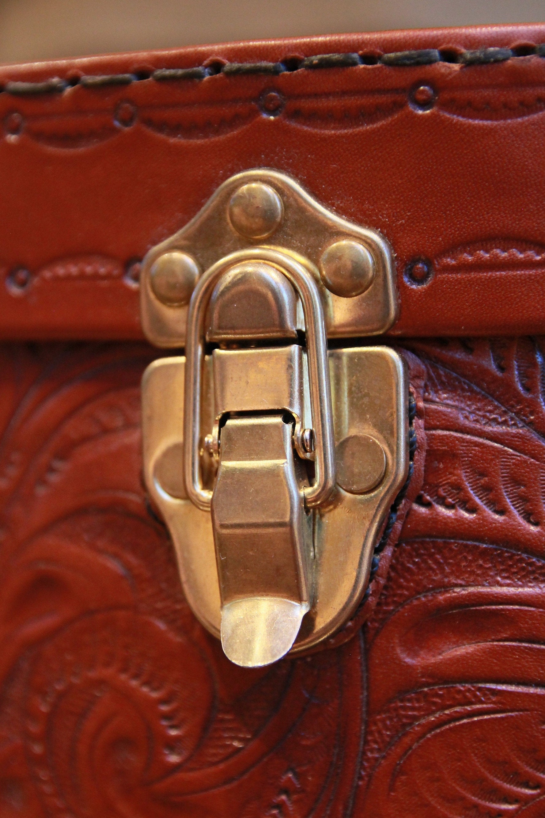 Classical Guitar Case Hand Tooled with Full Grain Leather Etsy