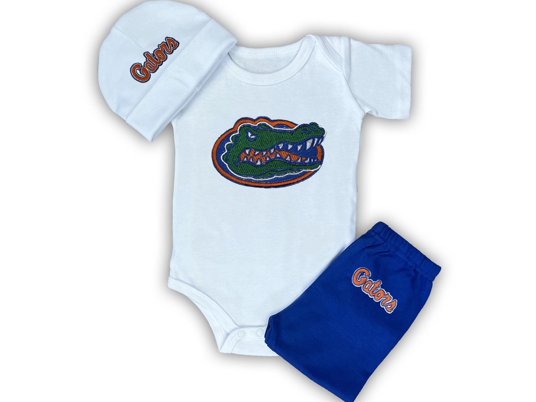 Florida Gator Baby Outfit / UF Baby Coming Home Outfit / Take Home