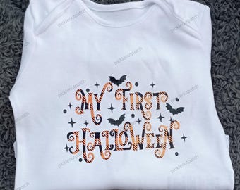 Mi primer body de bebé de Halloween