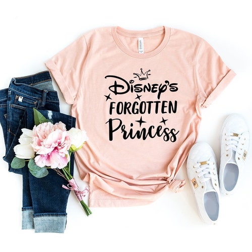 Womens Disney T-shirt Disneys Forgotten Princess Shirt | Etsy