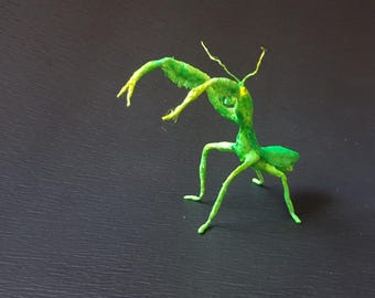 アザミカマキリ雌　立体標本 アザミカマキリ雌 立体標本