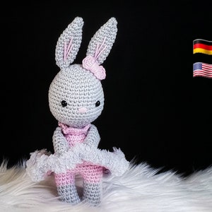 Crochet instructions / Crochet Pattern little rabbit / little bunny (Ger/Eng)