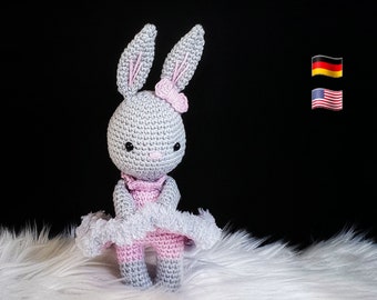 Häkelanleitung / Crochet Pattern kleiner Hase / little bunny (Ger/Eng)