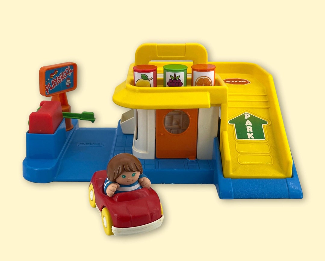 1989 PLAYSKOOL WEEBLES GARAGE / Playskool Weebles Service Etsy