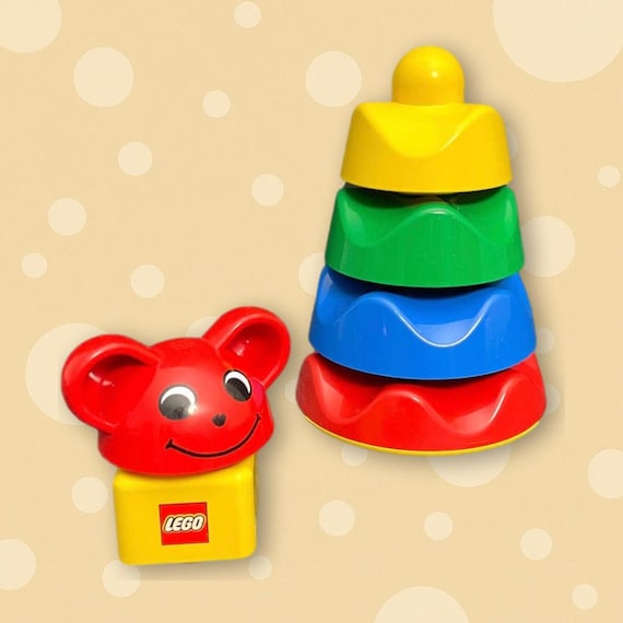 中古　Primo / PC-20 2本 Vintage Lego Primo Red Bird Container 2087 - 20 pc set Complete | eBay