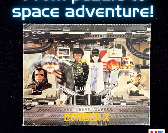 Vintage Bomber X Puzzle: 1983 MB 100-piece Sci-fi Anime - Etsy