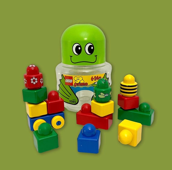 1997 LEGO PRIMO 2085 Original Set frederick Frog Lego Baby Lego Explore Lego Duplo Lego Vintage Lego Barrel Etsy