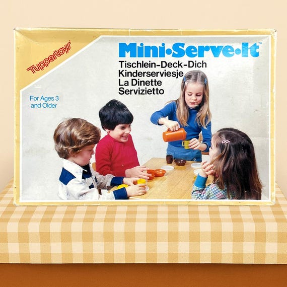 Jouet Tupperware Mini Mix It (La Petite Pâtissière) - 1979 Vintage USA