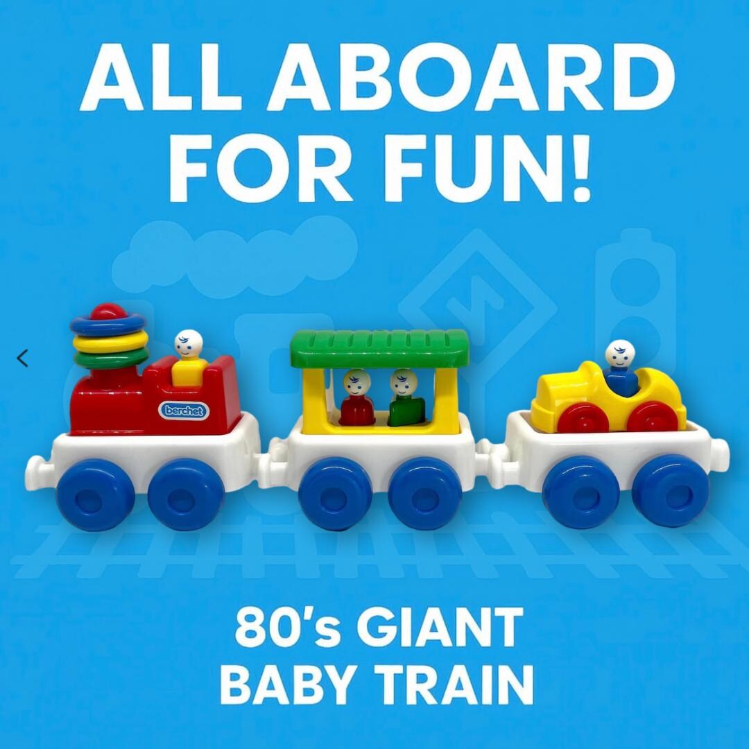 Vintage 80's Shape Sorter Baby Train - Berchet Smoby Toy - Etsy