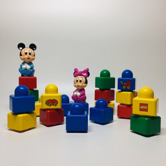 Original Set Lego Babby 2592 Baby Mickey Baby Etsy