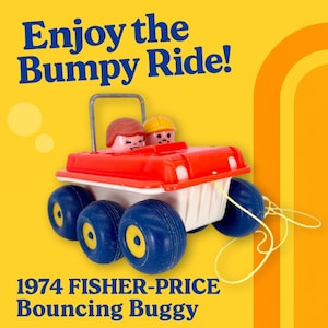 Fischer-Preis BOUNCING BUGGY #122 - Jahre 1973-1979