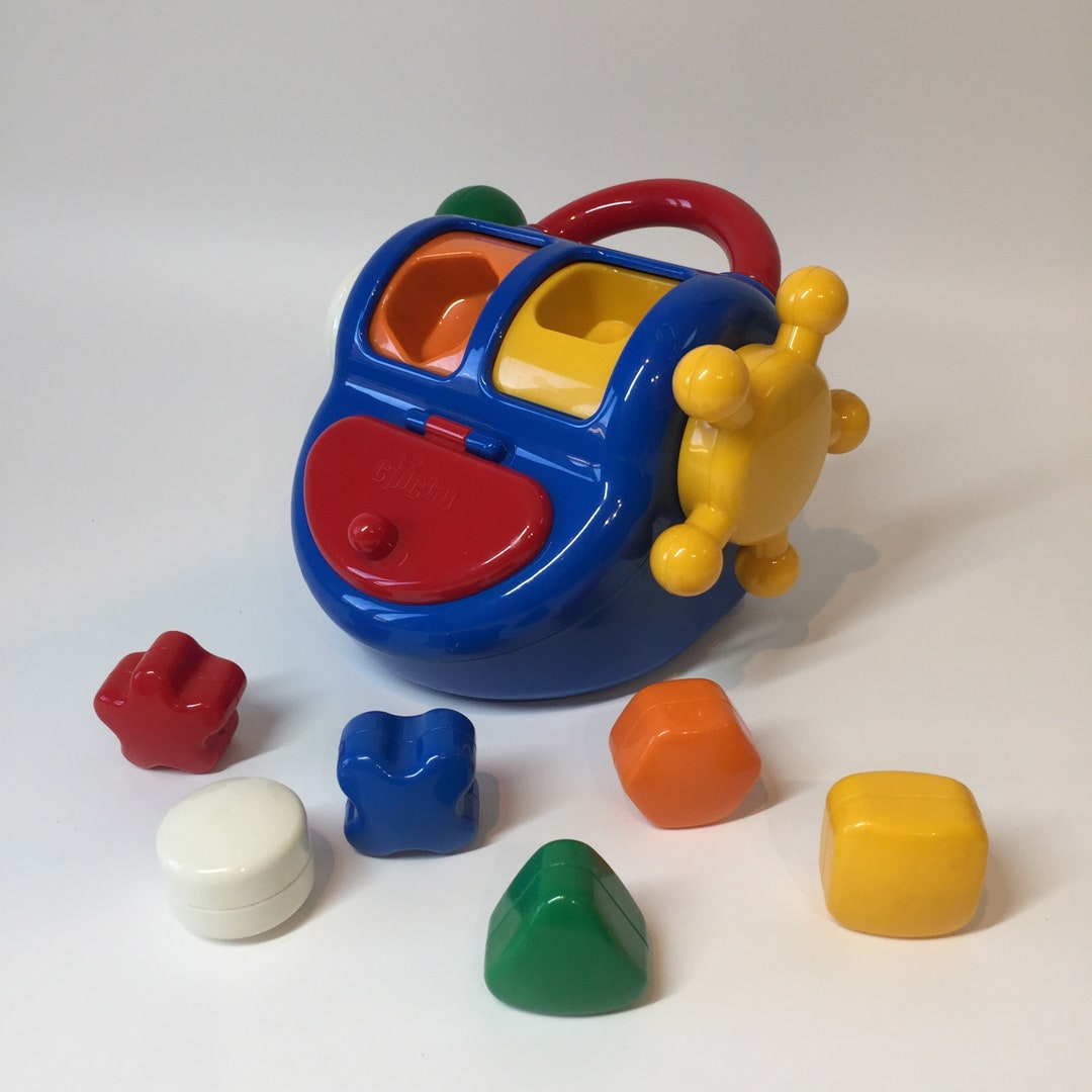 Baby Einstein CHICCO Shape Sorter SLOT MACHINE onearmed Etsy