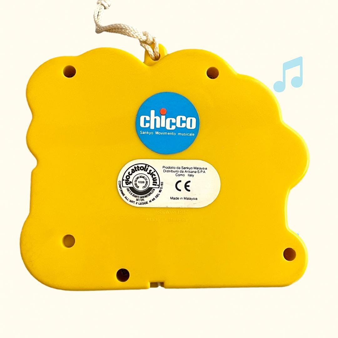 Vintage 1980s Chicco Animal Concert Music Box – Sankyo Movement