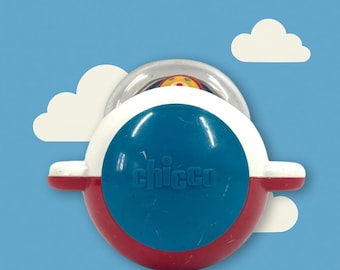 ROLY POLY AIRCRAFT Carillon con Orsetto Mobile Chicco Anni 90