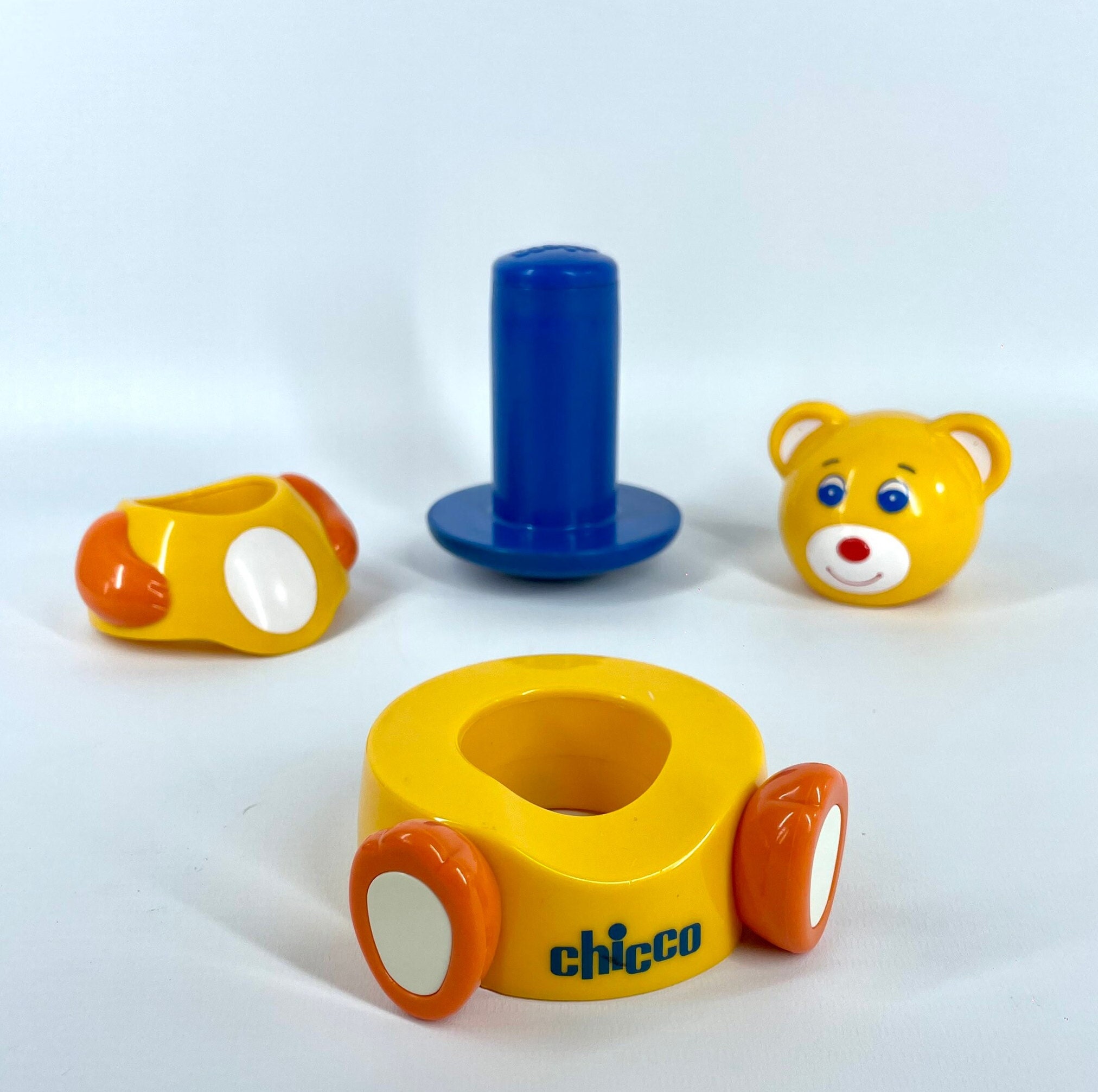 Musical Pyramid and Rolly Toy CHICCO Years 90 Etsy