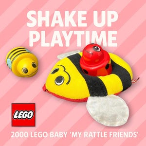 RARE 2000 LEGO BABY Rasselfreunde Original #2517 Set / Lego Vintage / Lego Duplo / Lego Primo