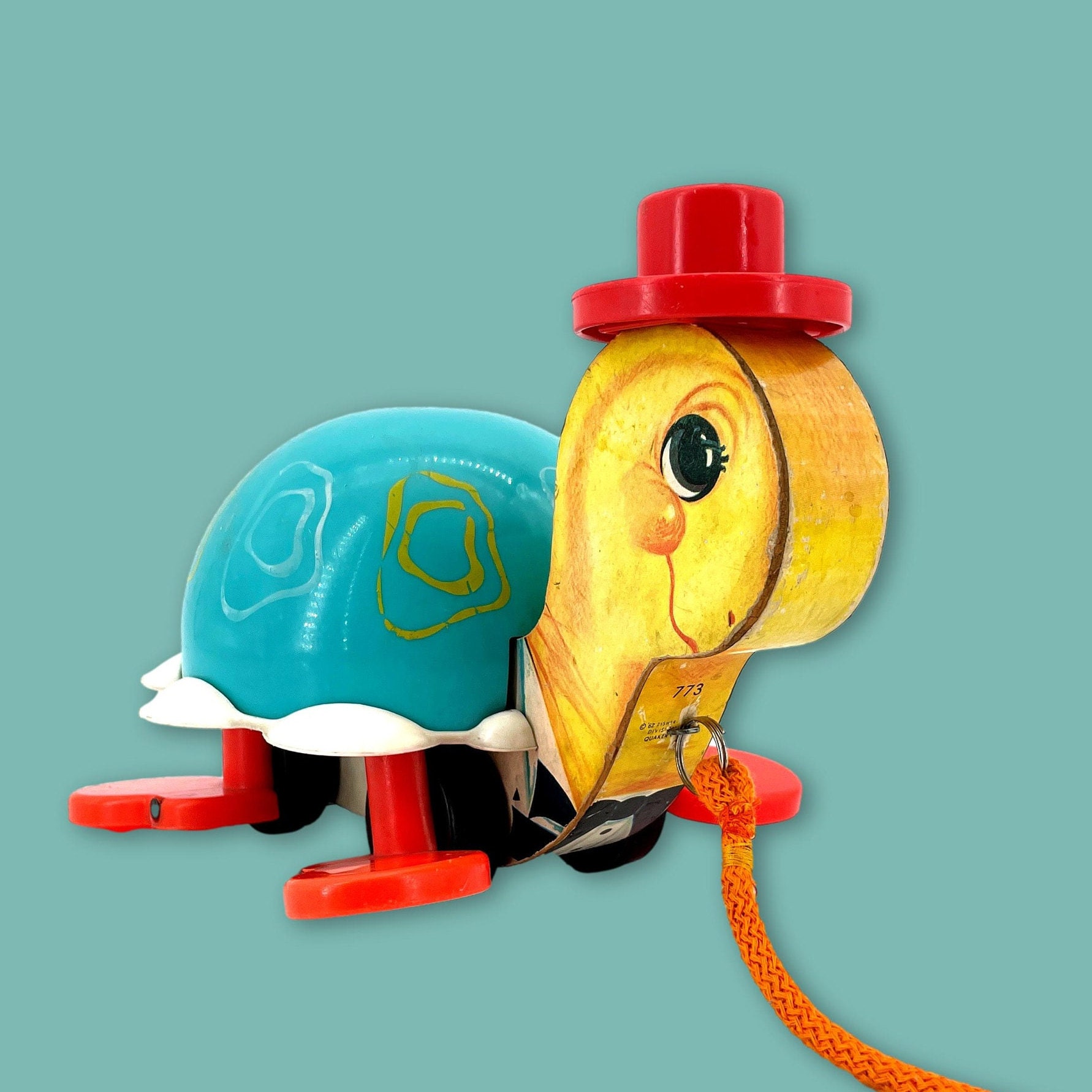 Fisher price best sale pull along turtle