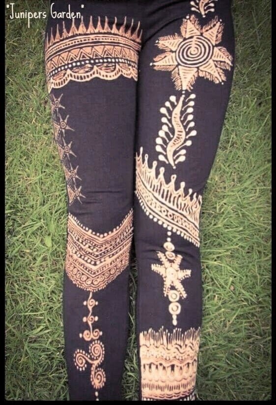 Junipers Garden. Handmade Leggings. Yoga Meditation Pants Hippy Boho …