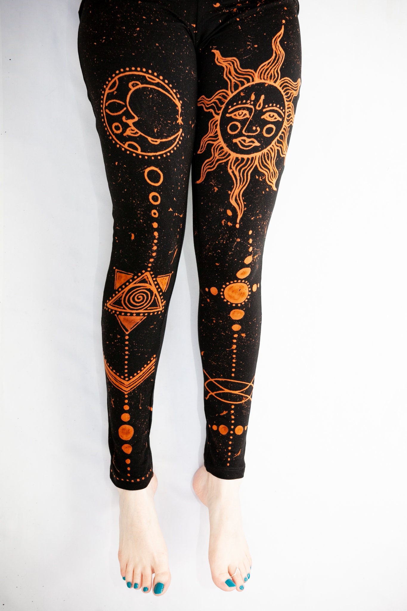 Sun and moon leggings shop
