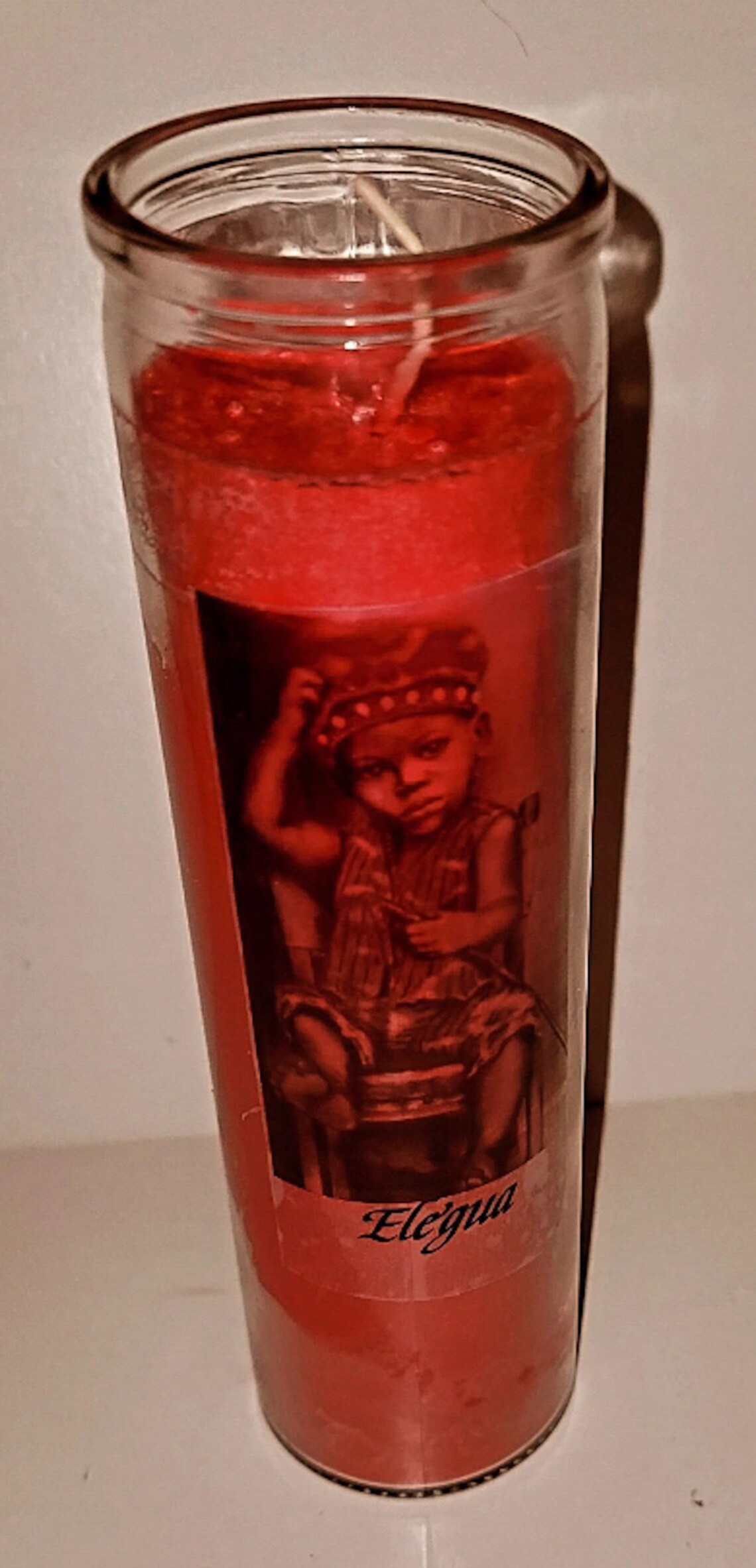 Elegua 7day Candle Orisha Elegua Prosperity Candle Etsy