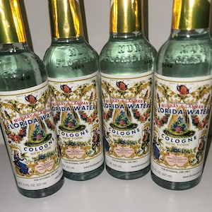 Florida Water Cologne 7.5 oz (Brand May Vary) | Spiritual Water for Cleansing, Protection & Rituals