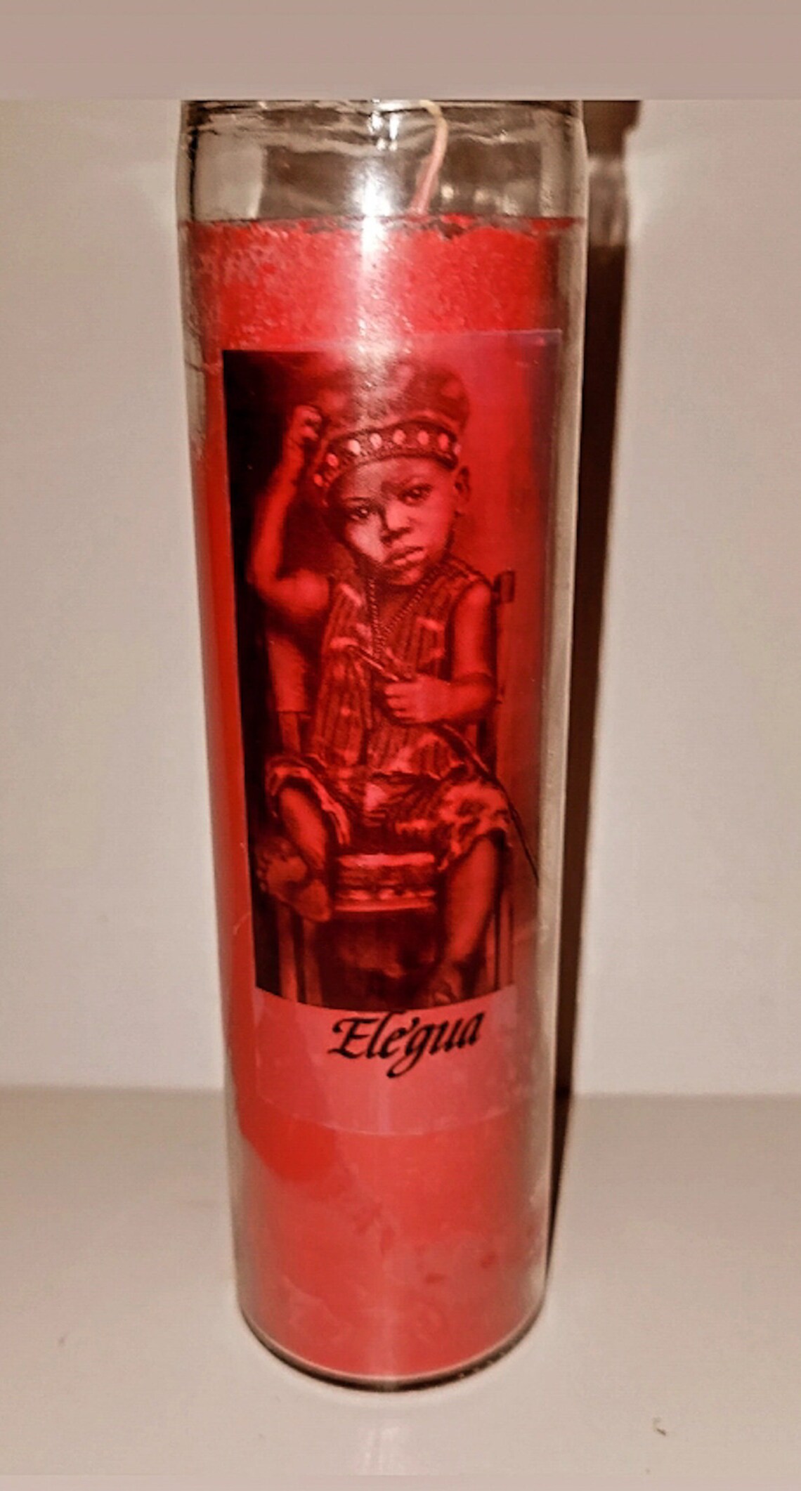 Elegua 7day Candle Orisha Elegua Prosperity Candle Etsy