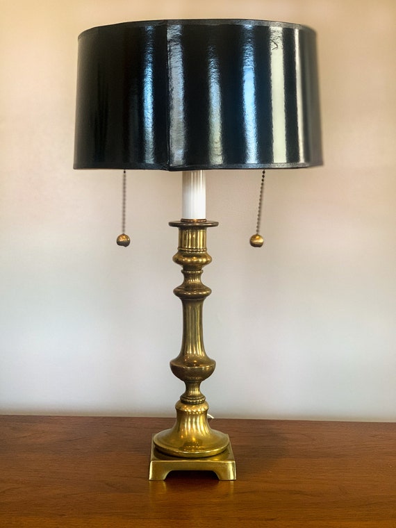 Vintage Brass Desk Lamp Etsy