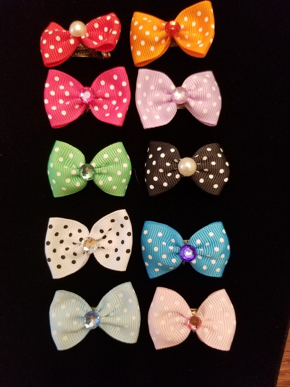 50 PIECE BLACK PINK BOWS COLLECTION
